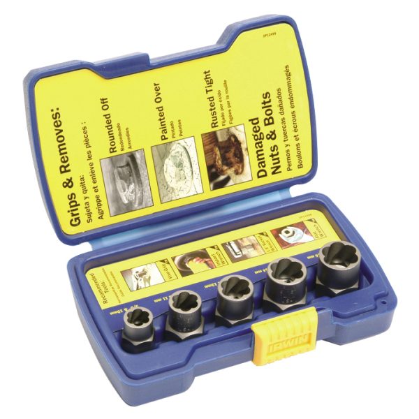 IRWIN® Bolt Grip Fastener Remover Base Set, 5 Piece