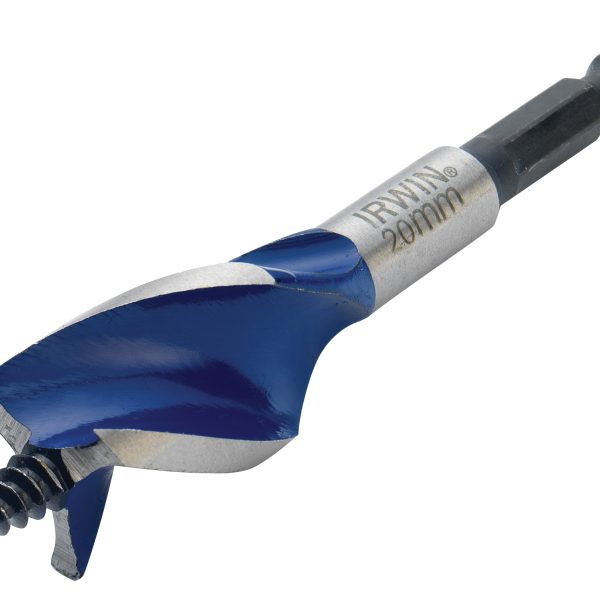 IRWIN® Blue Groove 6X Stubby Wood Bit 20 x 100mm