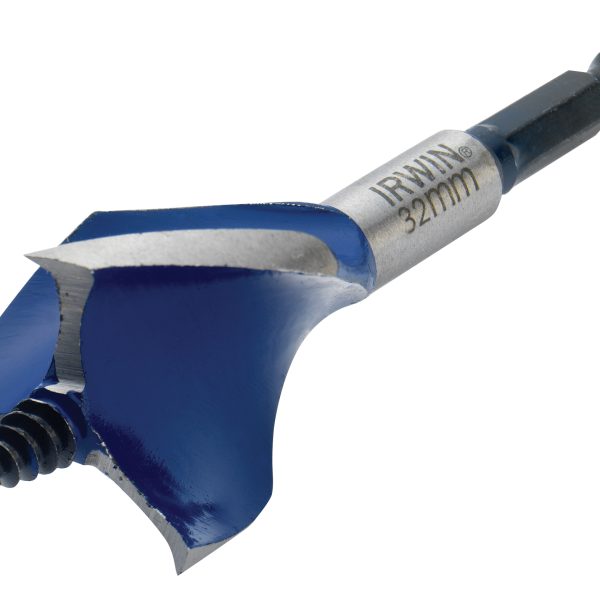 IRWIN® Blue Groove 6X Stubby Wood Bit 32 x 100mm