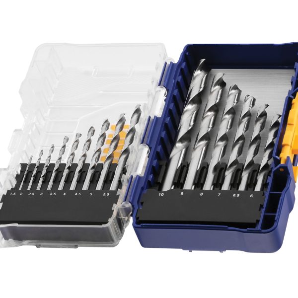 IRWIN® HSS Pro Drill Bit Set, 15 Piece