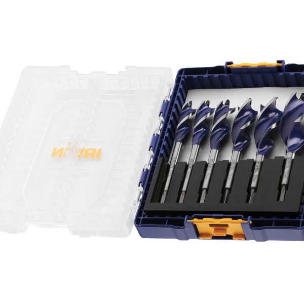 IRWIN® Blue Groove 6X Wood Bit Set, 6 Piece