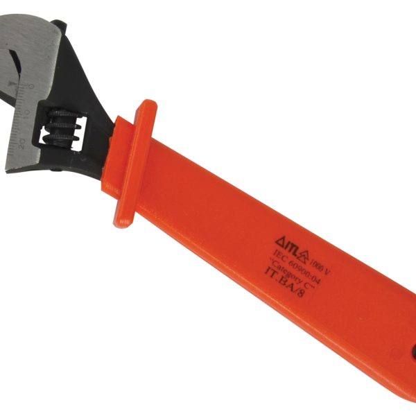 ITL Insulated Adjustable Wrench 200mm (8in)