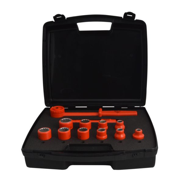 ITL Insulated Socket Set of 12 1/2in Drive