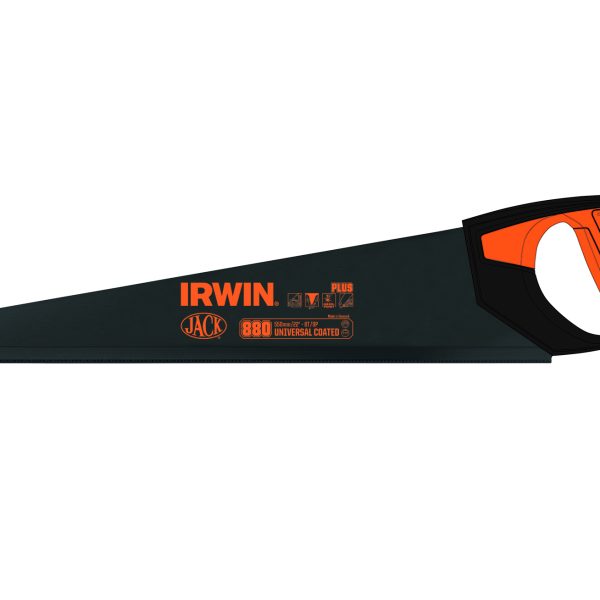 IRWIN® JACK®  880 UN Universal Hand Saw 550mm (22in) Coated 8 TPI