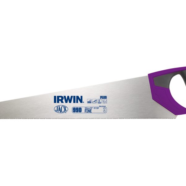 IRWIN® JACK®  990UHP Fine Handsaw Soft Grip 550mm (22in) 9 TPI