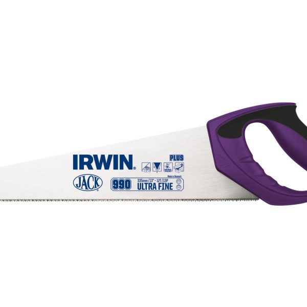 IRWIN® JACK®  990UHP Fine Junior / Toolbox Handsaw Soft-Grip 335mm (13in) 12 TPI