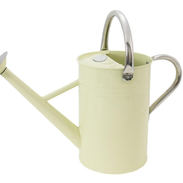 KENT & STOWE Metal Watering Can Vintage Cream 4.5 litre