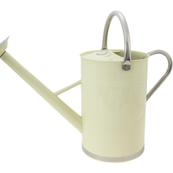 KENT & STOWE Metal Watering Can Vintage Cream 9 litre
