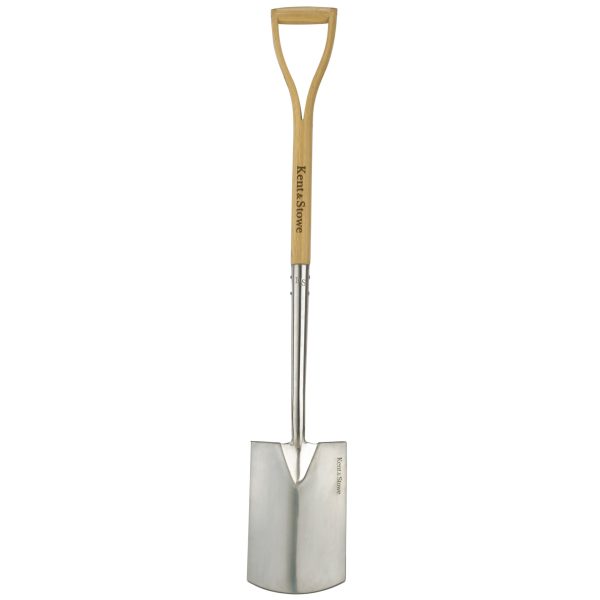 KENT & STOWE Stainless Steel Digging Spade, FSC®