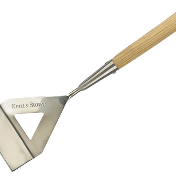 KENT & STOWE Stainless Steel Long Handled Dutch Hoe, FSC®