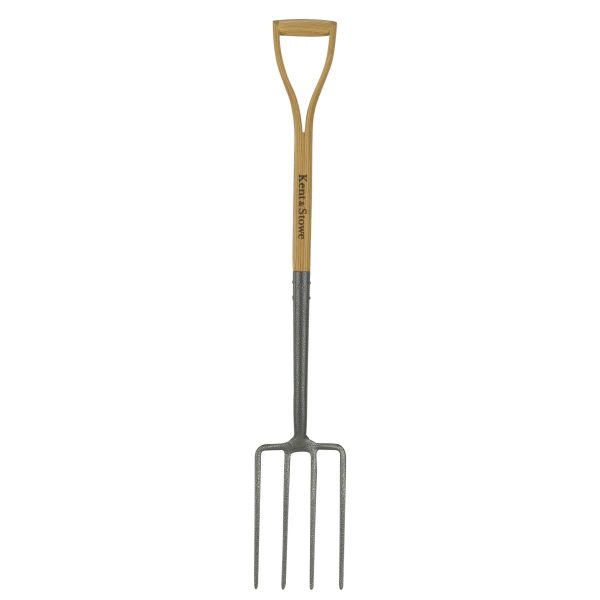KENT & STOWE Carbon Steel Digging Fork, FSC®