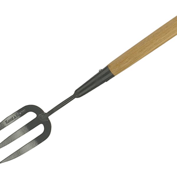 KENT & STOWE Carbon Steel Long Handled Fork, FSC®