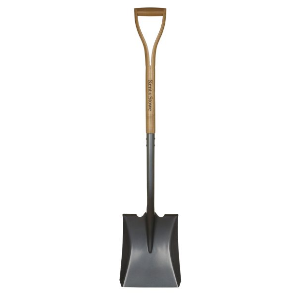 KENT & STOWE Carbon Steel Square Mouth Shovel, FSC®