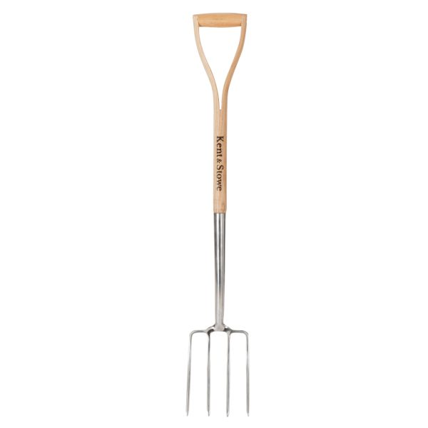 KENT & STOWE Stainless Steel Garden Life Digging Fork, FSC®