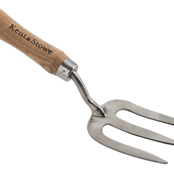 KENT & STOWE Stainless Steel Garden Life Hand Fork, FSC®