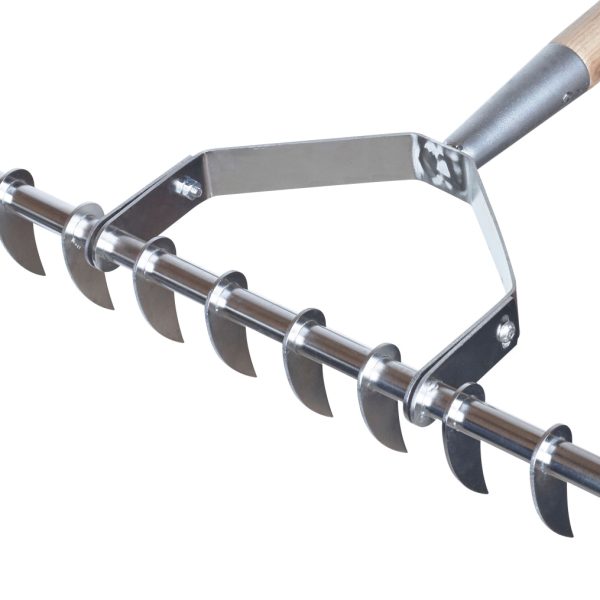 KENT & STOWE Stainless Steel Long Handled Scarifying Rake, FSC®