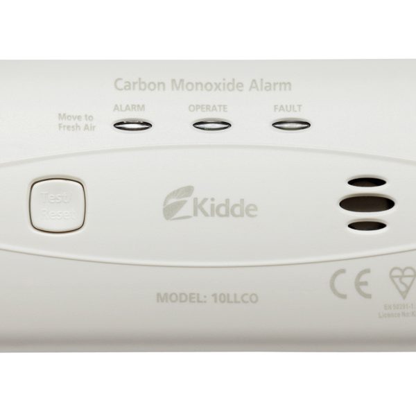 KIDDE 10LLCO 10-Year Sealed Battery Carbon Monoxide Alarm