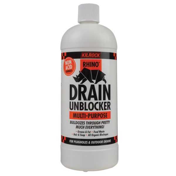 KILROCK  Rhino Drain Unblocker 1 litre