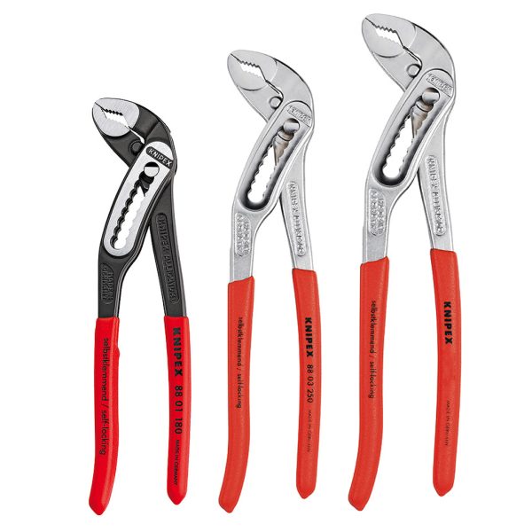 KNIPEX Alligator® Water Pump Pliers Set, 3 Piece