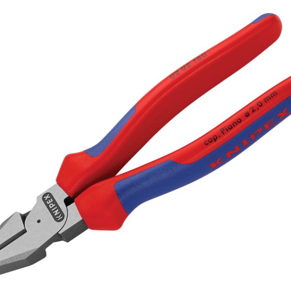KNIPEX High Leverage Combination Pliers Multi-Component Grip 180mm