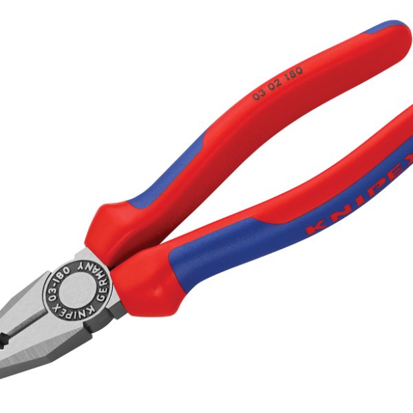 KNIPEX Combination Pliers Multi-Component Grip 180mm