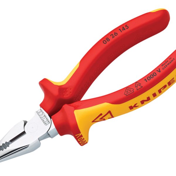 KNIPEX VDE High Leverage Needle Nose Pliers 145mm