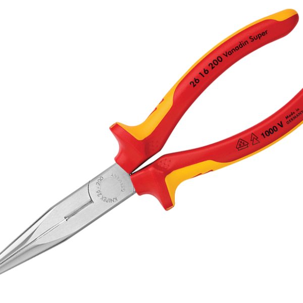KNIPEX VDE Long Snipe Nose Side Cutting Pliers 200mm