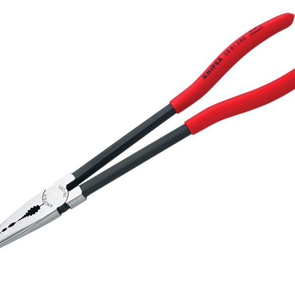 KNIPEX Long Reach Bent Needle Nose Pliers 280mm