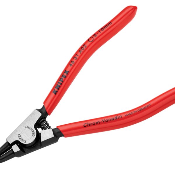 KNIPEX Circlip Pliers External 45° Bent Tip 3-10mm A02