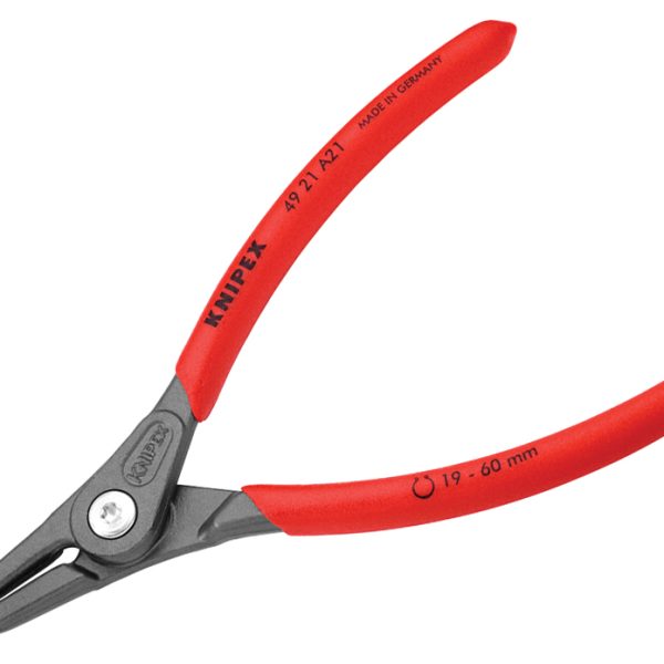 KNIPEX Precision Circlip Pliers External 90° Bent Tip 19-60mm A21