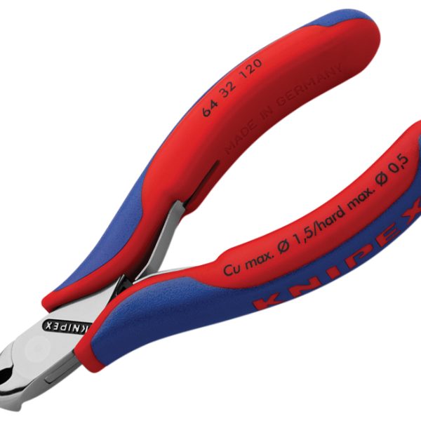 KNIPEX Electronics Oblique End Cutting Nippers 120mm