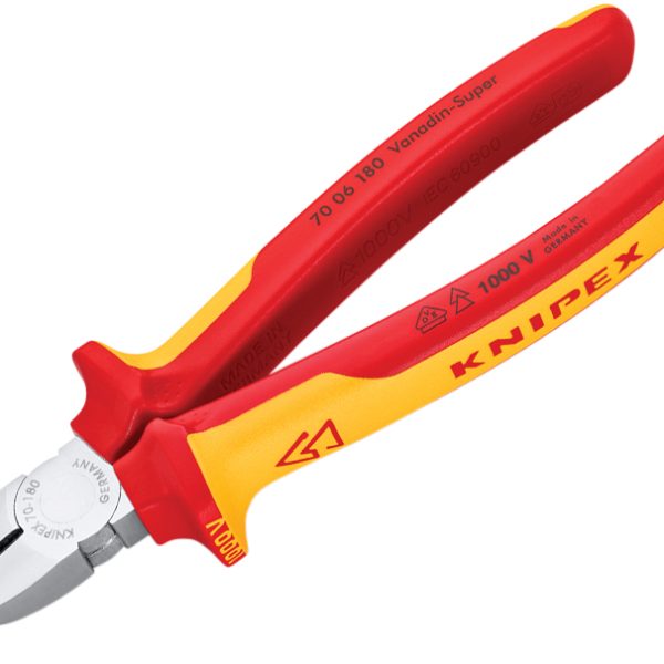 KNIPEX VDE Diagonal Cutter 180mm