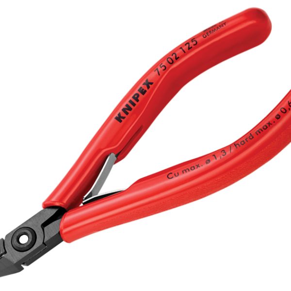KNIPEX Electronics Diagonal Cutter PVC Grip 125mm
