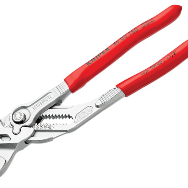 KNIPEX Pliers Wrench PVC Grip 180mm