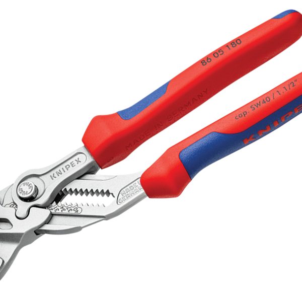 KNIPEX Pliers Wrench Multi-Component Grip 180mm