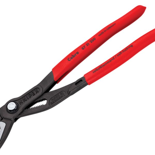KNIPEX Cobra® ES Extra Slim Water Pump Pliers PVC Grip 250mm