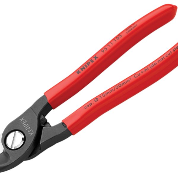 KNIPEX Cable Shears PVC Grip 165mm