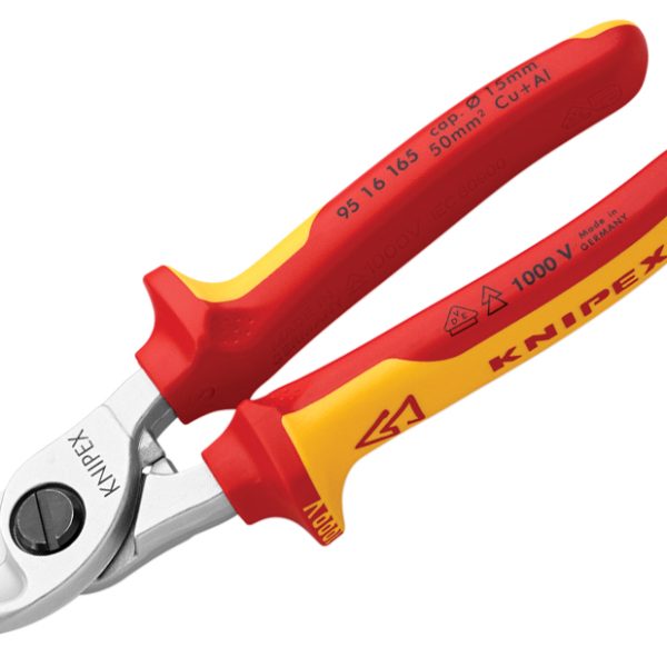 KNIPEX VDE Cable Shears 165mm