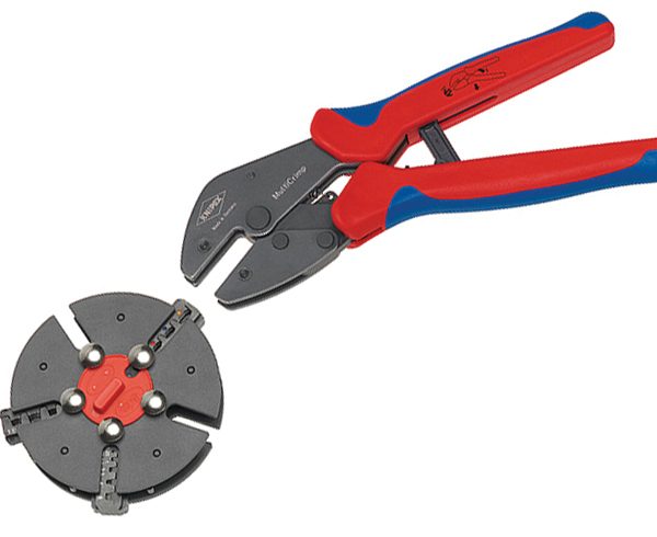 KNIPEX Multicrimp® Pliers Set - 3 Quick Change Cartridges