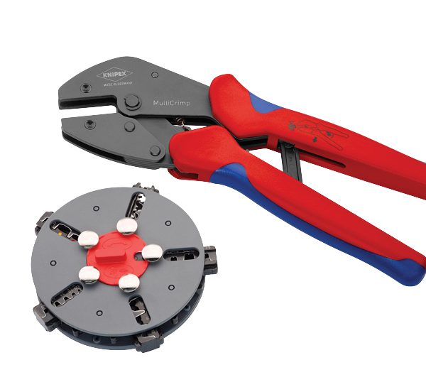 KNIPEX Multicrimp® Pliers Set - 5 Quick Change Cartridges