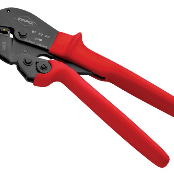 KNIPEX Crimping Lever Pliers For Insulated Terminals & Plug Connectors 250mm
