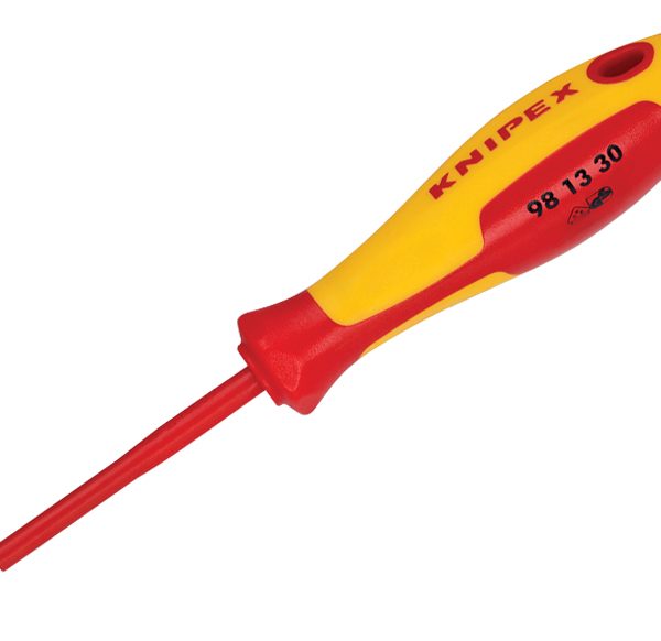 KNIPEX VDE Screwdriver for Hexagon Socket Screws 3.0mm