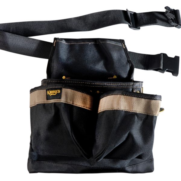 KUNY'S PK-1836 5 Pocket Framer's Nail/Tool Pouch With Belt