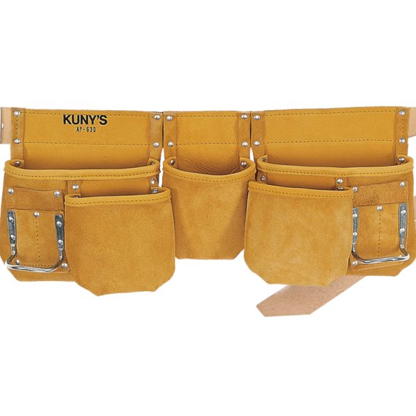 KUNY'S AP-630 Carpenter's Apron Full Grain Leather