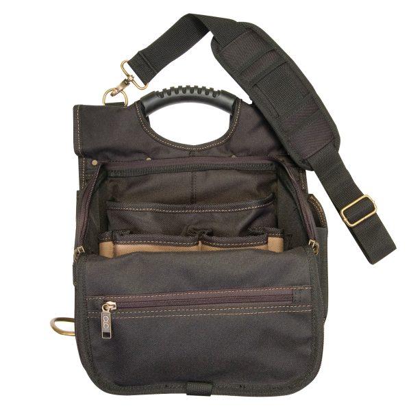 KUNY'S EL-1509 Professional Electrician's Zip Pouch 21 Pocket