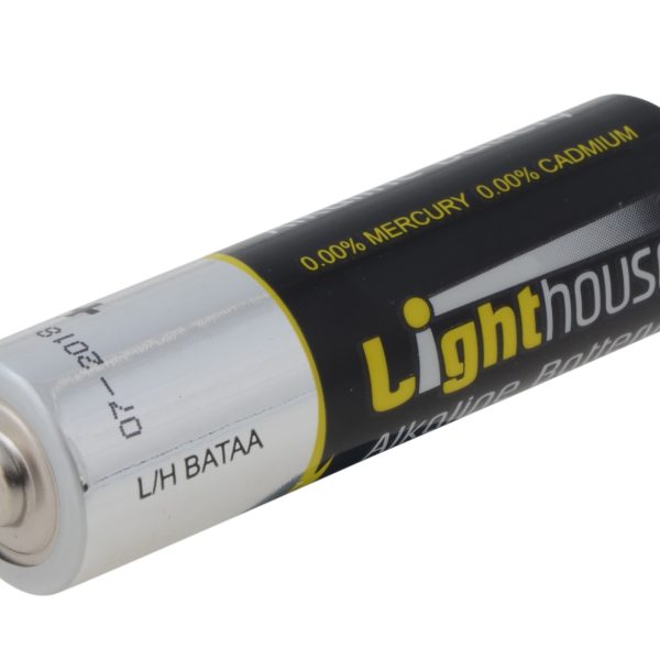 LIGHTHOUSE AA LR6 Alkaline Batteries 2400 mAh (Pack 4)
