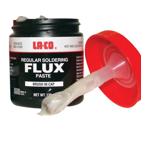 LA-CO 22195 Regular Soldering Flux Brush In Cap 125g