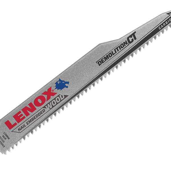 LENOX 956RCT DEMOLITION CT™ Reciprocating Saw Blade 230mm 6 TPI