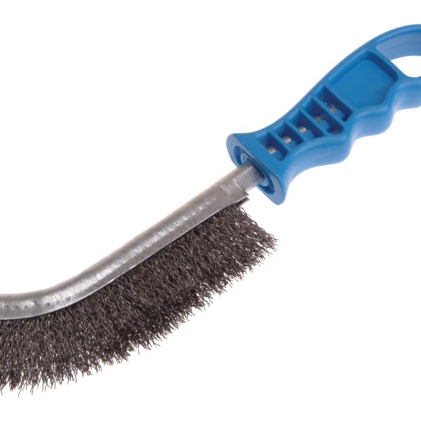LESSMANN Universal Hand Brush 260mm x 28mm 0.35 Crimped Steel Wire