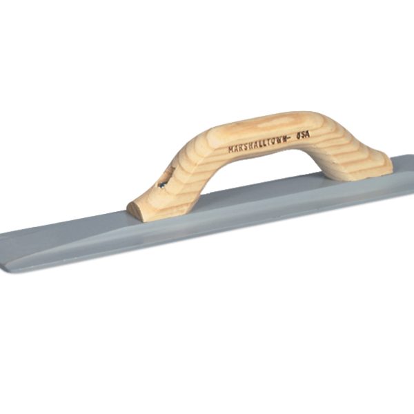 MARSHALLTOWN M145 Square Ended Magnesium Float, Shaped Wooden Handle 16 x 3.1/8in